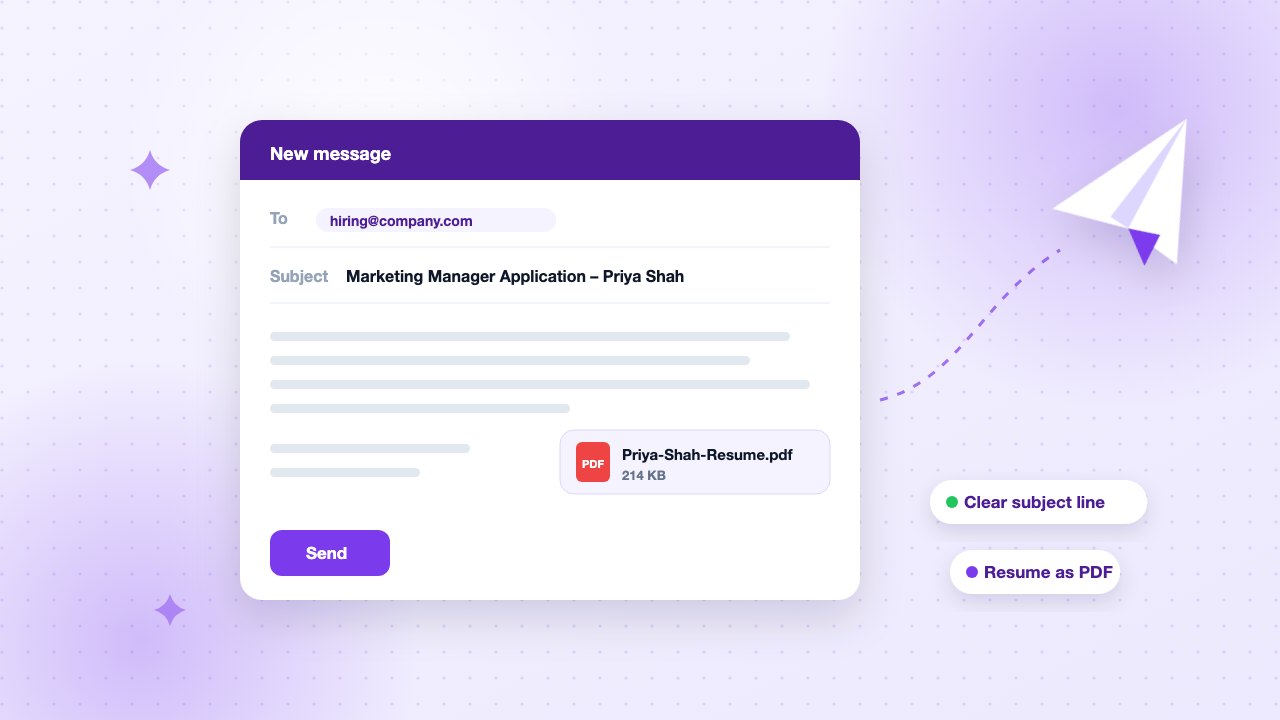 How to Email Your Resume: Subject Lines, Templates and Etiquette
